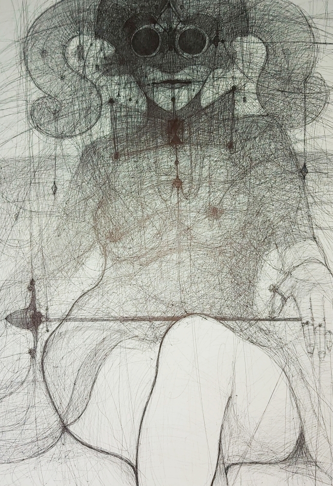 Aries Woman papier długopis, 100x70